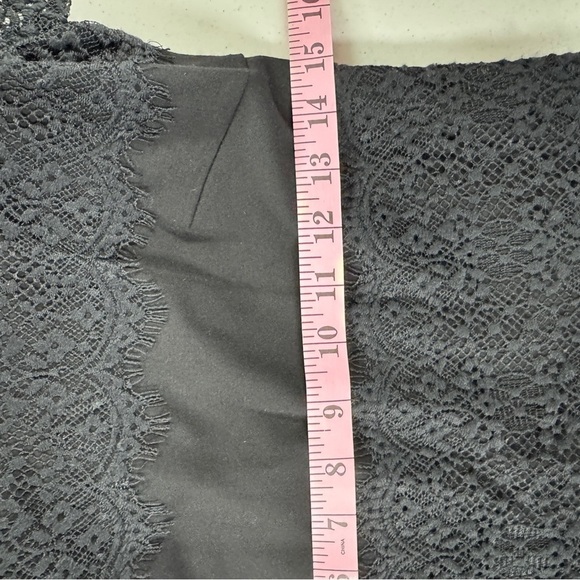 Escada Black Lace Knee Length Sheath Dress - Picture 11 of 14